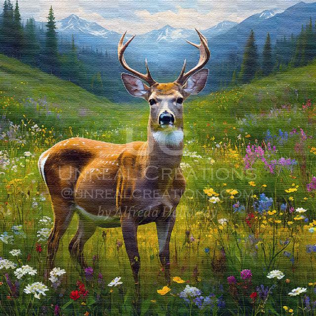 Deer - AI Generated